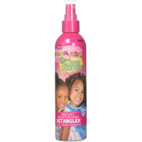 African Pride Dream Kids Olive Miracle Instant Moisture Detangler, Restores Natural Coils & Curls, Adds Moisture & Controls Frizz, 8 Oz
