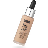 Like A Doll Perfecting Make-Up Fluid Nude Look Foundation SPF 15 - 020 Light Beige by Pupa Milano for Women - 1.01 oz Foundation
