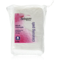 Swisspers Premium Ultra Soft Facial Cleansing Cotton Pads, 50 Count (Pack of 2)