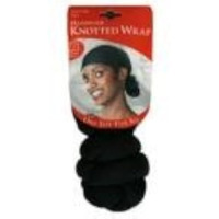 Donna Collection Knotted Wrap Handmade, Black