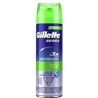 Gillette Series Shaving Gel Sensitive Skin 7 oz(Packaging May vary)