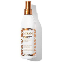 Mizani 25 Benefit Miracle Milk Leave in Conditioner | Heat Protectant and Detangler Spray| Formulated with Coconut Oil | For Frizzy & Curly Hair | 8.5 fl oz