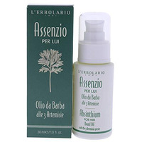 Beard Oil - Absinthium by LErbolario for Men - 1 oz Oil