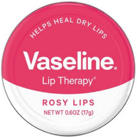 Vaseline Lip Therapy Lip Balm, Rosy Lips 0.6 oz (Pack of 2)
