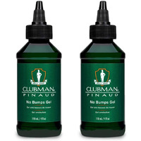 Clubman Pinaud Shave Gel No Bumps After Shave for Men Sensitive Skin 4 oz 2 Pack