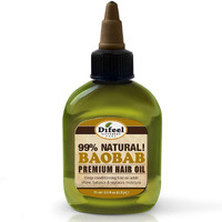 Difeel Premium Deep Conditioning Natural Hair Care Oil - Baobab Oil 2.5 ounce