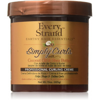 Every Strand Simply Curls Coco Oil/Shea Curl Creme, 15 Ounce