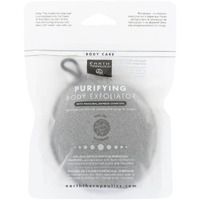 Earth Therapeutics Purifying Body Exfoliator Sponge - Black with Charcoal