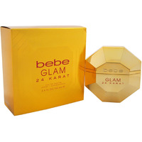bebe Glam 24 Karat by bebe, 3.4 oz Eau De Parfum Spray for Women