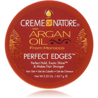 Creme Of Nature Argan Oil Perfect Edges Ctrl 2.25oz Jar (2 Pack) by Creme of Nature