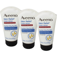 AVEENO Active Naturals Intense Relief Hand Cream 3.50 oz (Pack of 3)