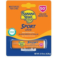Banana Boat Sport Performance Sunscreen Lip Balm SPF 50 0.15 oz (Pack of 5)