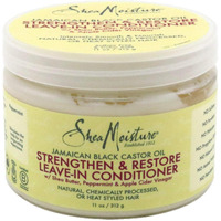 Shea Moisture Jamaican Black Conditioner Leave-In 11 Ounce Jar (325ml) (3 Pack)