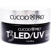 T3 Cool Cure Versatility Gel - Smurf Glitter by Cuccio Pro for Women - 1 oz Nail Gel