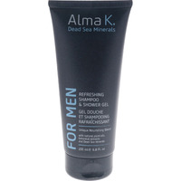 Refreshing Shampoo and Shower Gel by Alma K for Men - 6.8 oz Shampoo