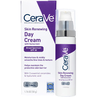 CeraVe Anti-Aging Face Cream SPF 30 | Anti-Wrinkle Retinol Cream with Hyaluronic Acid and Ceramides | 1.76 oz