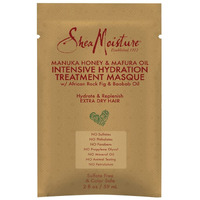 Shea Moisture Manuka Honey & Mafura Oil Intensive Hydration Treatment Masque for Unisex, 2 Ounce