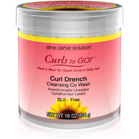 Jane Carter Solution Curl Drench Cleansing Co-Wash (16oz) - Hydrating, Nourishing, Reduce Frizz