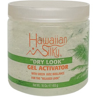 Hawaiian Silky Hawaiian 10011 Silky dry look gel activator 16 fluid ounce, Gray, 16 Fl Ounce