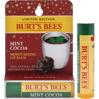 Mint Cocoa Moisturizing Lip Balm Blister by Burts Bees for Unisex - 0.15 oz Lip Balm