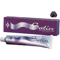 Satin Violet Black Hair Color - 1V