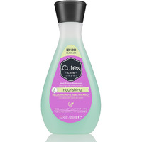 Cutex Nail Polish Remover, Nourishing Nail Care, Leaves Nails Looking Healthy, Contains Vitamins E & Apricot Oil, 6.76 Fl Oz