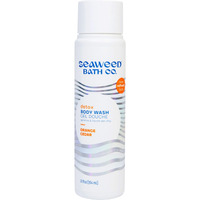 Seaweed Bath Co. Detox Body Wash, Orange Cedar Scent, 12 Ounce, Shower Gel for Men & Women, Vegan, Paraben Free, Sulfate Free, Cruelty Free