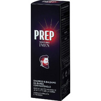 Beard Shampoo and Conditioner with Panthenol by Prep for Men - 3.4 oz Shampoo and Conditioner