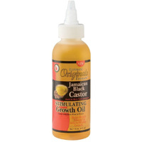 Originals by Africa's Best Therapy Jamaican Black Castor Oil Stimulating Growth Oil, Naturally Repairs and Prevents Hair Damage & Breakage, Moisturizes Scalp, 4oz Bottle