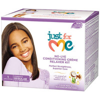 Just For Me Nolye Regular Conditioning Creme Relaxer Kit, 1 Count