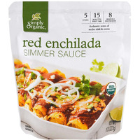 Simply Organic Simmer Sauce - Organic - Red Enchilada - case Of 6 - 8 Oz(D0102H5NSN8)