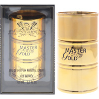 Master of Gold by New Brand for Women - 3.3 oz EDP Spray