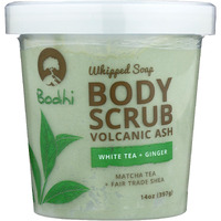 BODHI HANDMADE SOAP White Tea Ginger Whipped Soap, 14 OZ