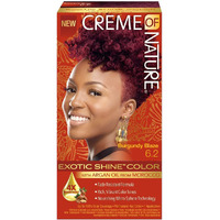 Creme of Nature Exotic Shine Hair Color With Argan Oil from Morocco, 6.2 Burgundy Blaze, 1 Application