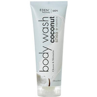 EDEN BodyWorks Coconut Shea Body Wash | 8 oz | Gently Cleanse, Heal & Moisturize Skin - Fresh Scent