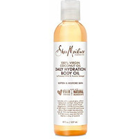 SheaMoisture Daily Hydration Body Oil Virgin Coconut Oil For Dry Skin Paraben Free 8 oz
