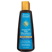 Every Strand Argan Oil With Macadamia Hair Polisher, 6 Fl Oz, 6 Oz