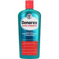 Denorex Extra Strength Anti Dandruff Shampoo & Conditioner Treatment, 3% Salicylic Acid Helps Relieve Moderate Symptoms of Dandruff, Seborrheic Dermatitis & Psoriasis, 10oz