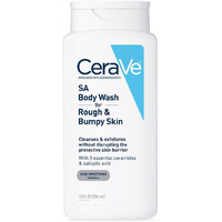 CeraVe Body Wash with Salicylic Acid | Fragrance Free Body Wash to Exfoliate Rough and Bumpy Skin | Allergy Tested | 10 Ounce