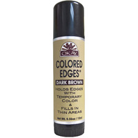 OKAY OKAY-EDGEDBT1 0.5 oz & 15 ml Colored Edges Dark Brown Tube Stick