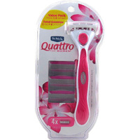 Schick Womens Quattro Razor Value Pack 4X (2 Pack)