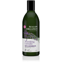 Avalon Organics Bath & Shower Gel Nourishing Lavender, 12 oz