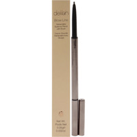 Brow Line Retractable Eyebrow Pencil With Brush - Sable by Delilah for Women - 0.002 oz Eyebrow