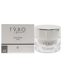Night Cream Gold by Tyro for Unisex - 1.69 oz Cream