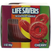 Life Savers Scented Candle 3 oz Jar - Cherry