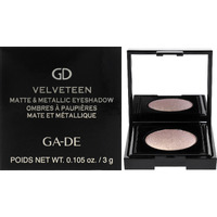 Velveteen Matte and Metallic Eyeshadow - 221 Gold Gleam by GA-DE for Women - 0.105 oz Eye Shadow