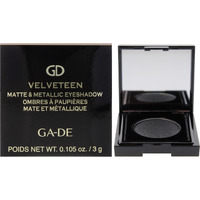 Velveteen Matte and Metallic Eyeshadow - 230 Glam Noir by GA-DE for Women - 0.105 oz Eye Shadow