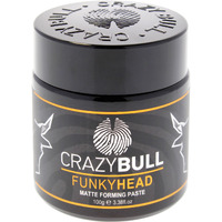 Funky Head Paste - Matte Forming by Crazy Bull Hair for Men - 3.38 oz Paste
