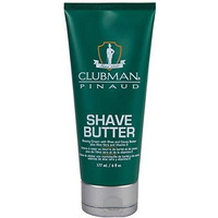 Clubman Shave Butter, Green, 6 Ounce