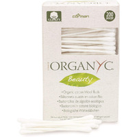 Organyc Beauty Organic Cotton Swabs - 200 Swabs (600 CT)
